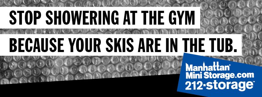 Stop showering at the gym